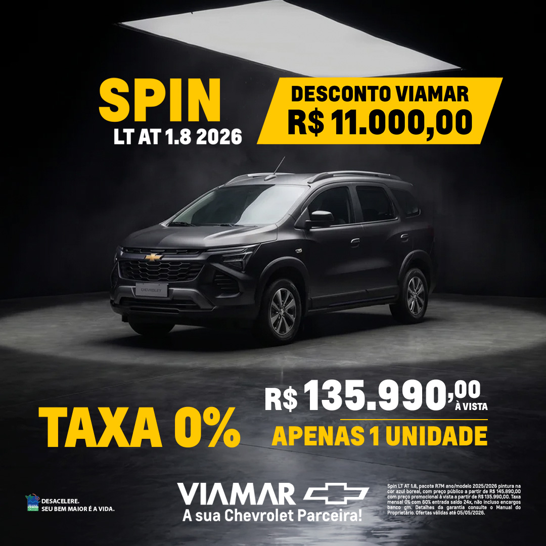 Oferta banner destaque SPIN LT AT
